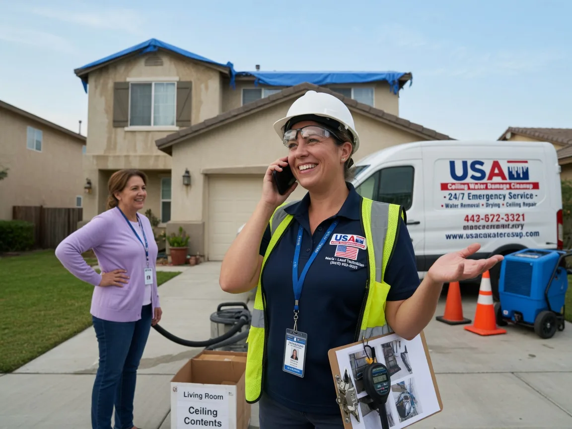 Ceiling Water Damage Restoration Taft, CA FAQs